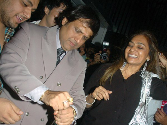 govinda birthday party and special screening of bhagam bhag 5