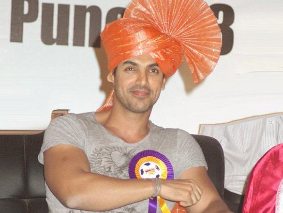 nana patekar and john abraham felicitate the winners of abhijit kadam memorial football match 2