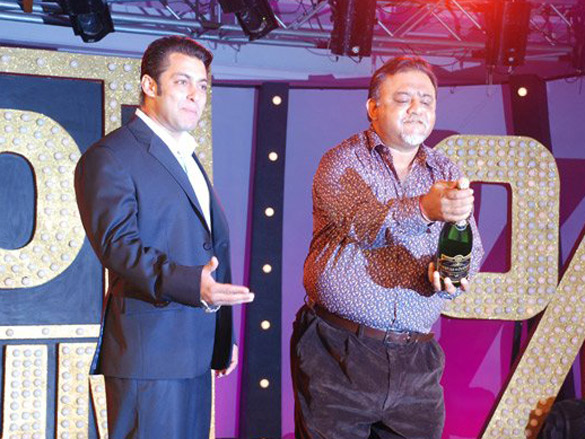 salman at the launch party of 10 ka dum 3
