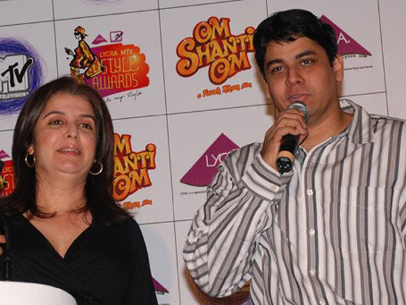 press conference to announce om shanti om tie up with mtv lycra awards 2007 4