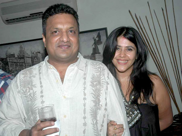 john and anil at sanjay guptas impromptu party 7