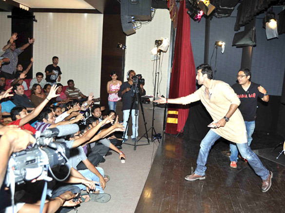 ranbir kapoor promotes rockstar at nmims 2