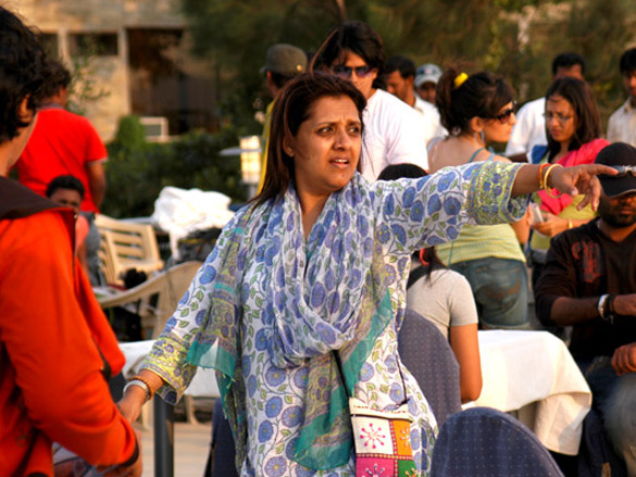 on the sets of aamras 2
