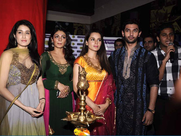 kangna at diwali celebrations to promote miley naa miley hum 3