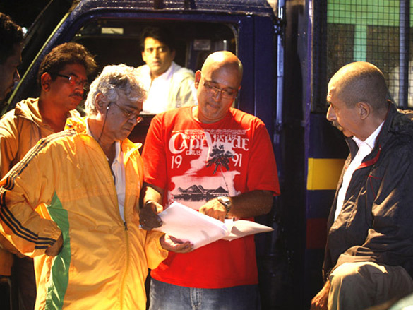 on the sets of chaalis chauraasi 9