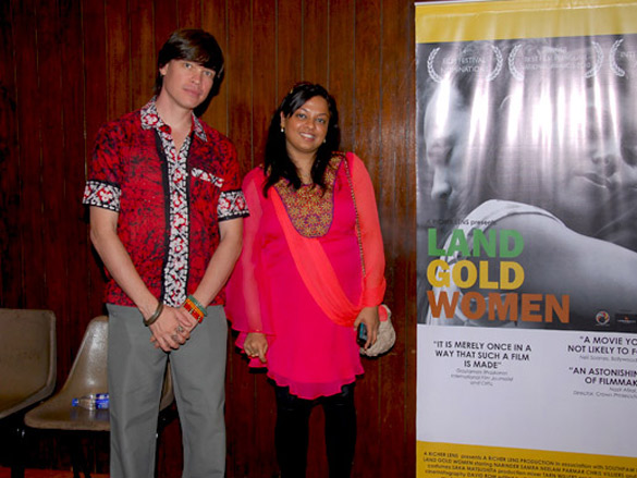 press conference of land gold women 2