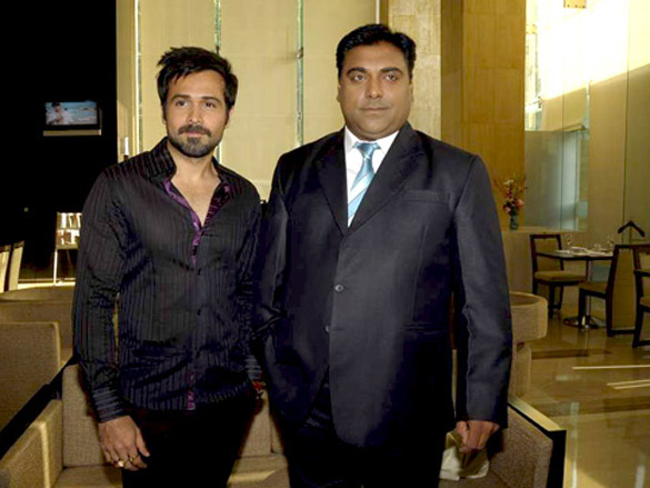 emraan hashmi and ram kapoor on the sets of bade acchey lagtey hain 2