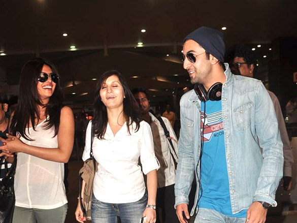 priyanka and ranbir return back from barfee shoot 5
