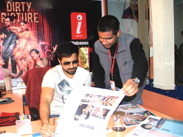 emraan and tusshar promote the dirty picture 5