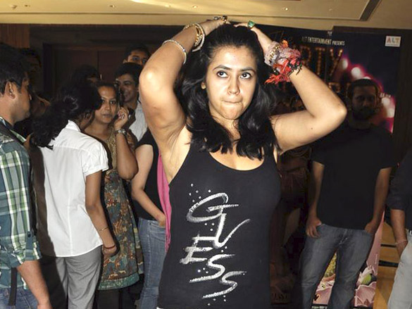 vidya balan and ekta at the dirty picture success media meet 13