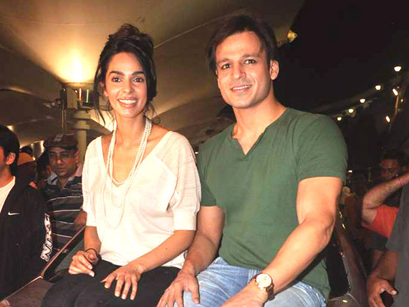 vivek and mallika promote new film kismat love paisa dilli 8