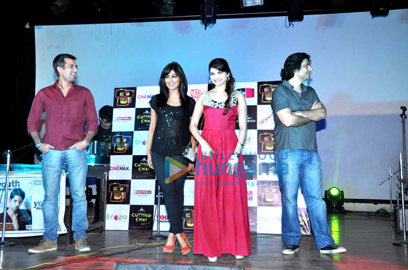 chitrangda prachi at national colleges festival cutting chai 3