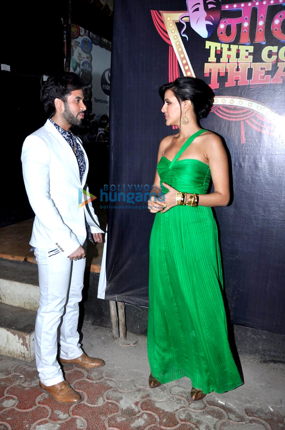 neha mahie on the sets of nautanki the comedy theatre 5