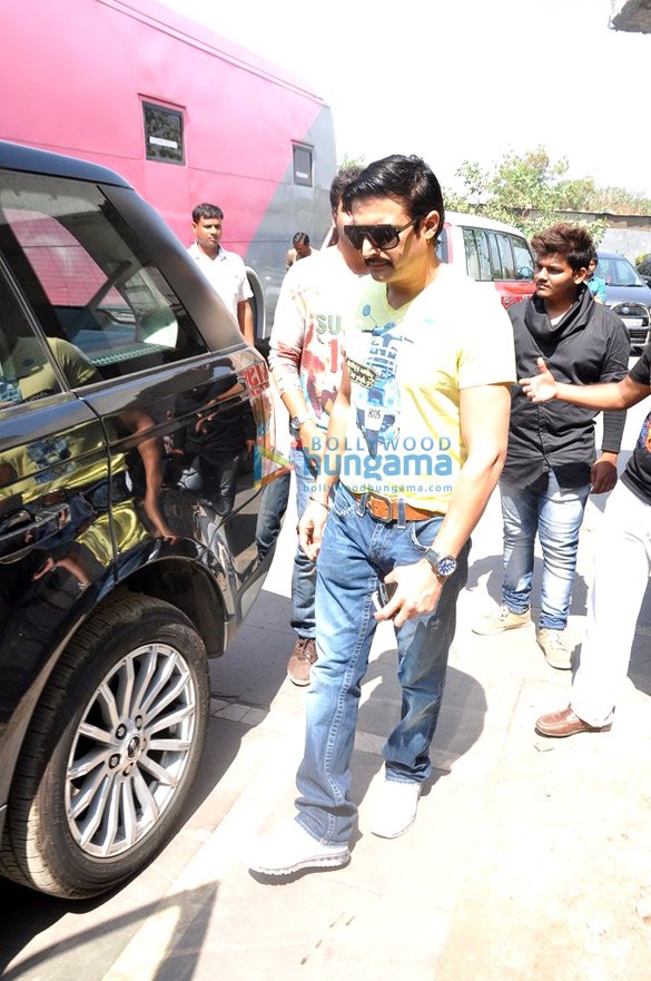 mahie jimmy on the sets of tv serial shapath 12