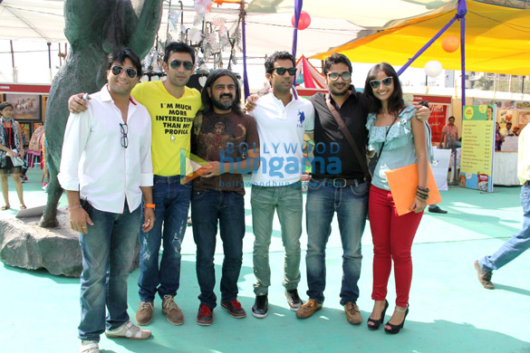 amit sadh raj kumar yadav hansal mehta at wassup andheri 2013 festival 8