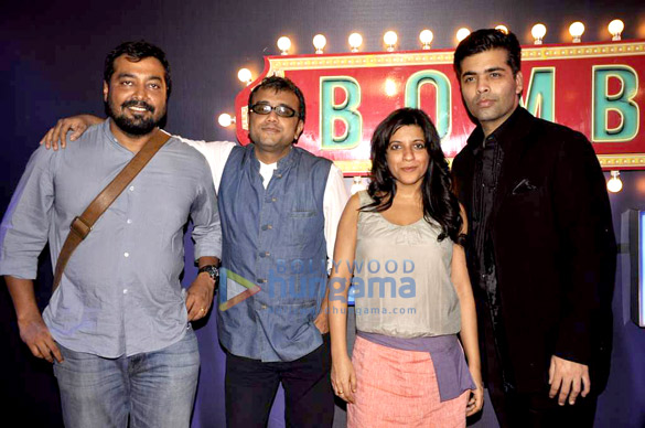karan anurag zoya dibakar attend promo launch of bombay talkies 2