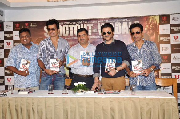 anil manoj sonu sood at the press conference of shootout at wadala 2