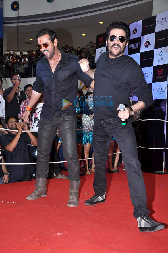 john anil tusshar promote shootout at wadala at infinity mall malad 3