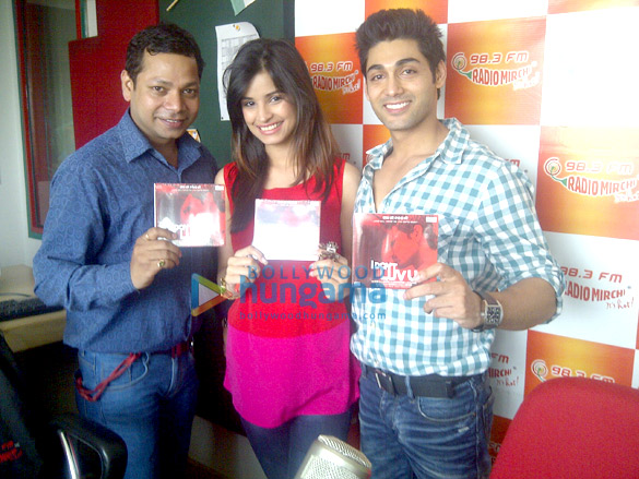 cast of i dont luv u promote their film in patna 8