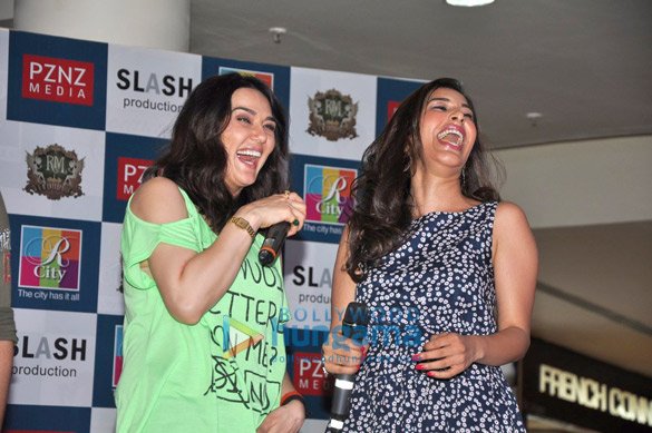 preity zinta promotes ishkq in paris at r city mall 8