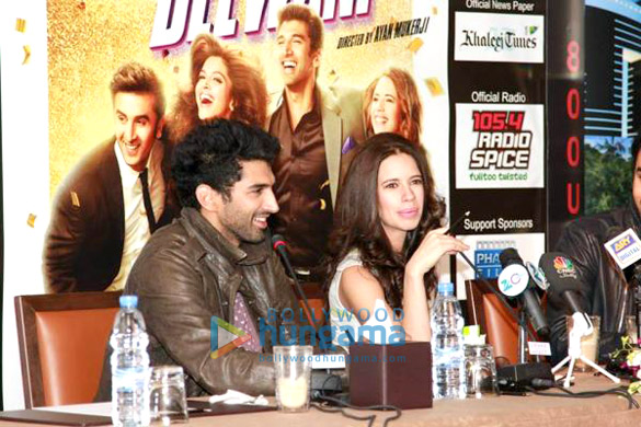 ranbir kalki aditya promote yeh jawaani hai deewani in dubai 6