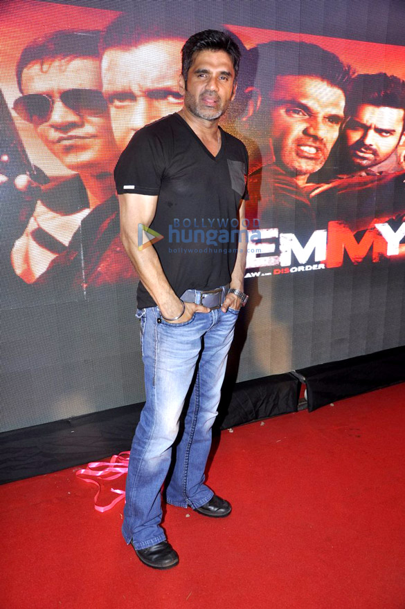 akshay suniel mithun at the first look launch of enemmy 7