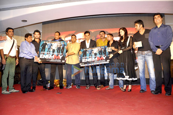 akshay suniel mithun at the first look launch of enemmy 2