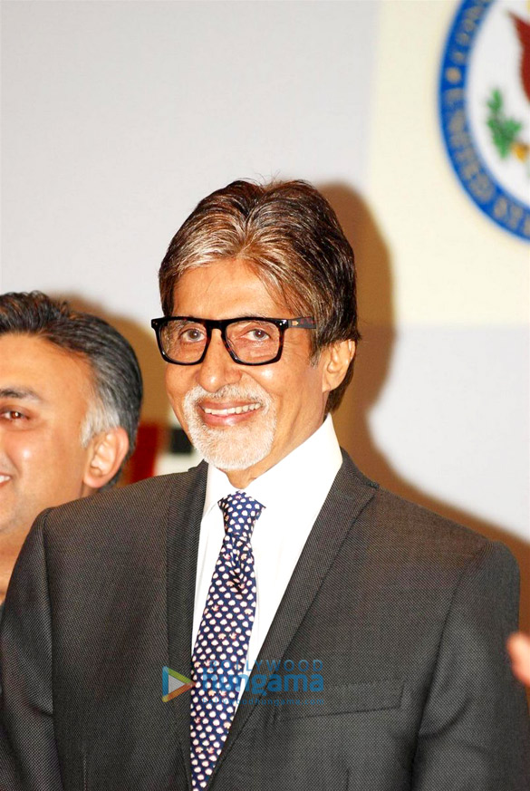 big b at the press conference of the great gatsby in gujarat 9