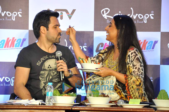 vidya emraan at the promotion of ghanchakkar 10