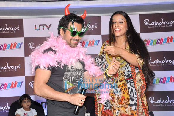 vidya emraan at the promotion of ghanchakkar 5