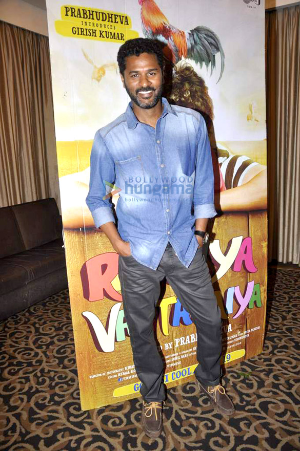 girish taurani prabhu dheva promote ramaiya vastavaiya 4