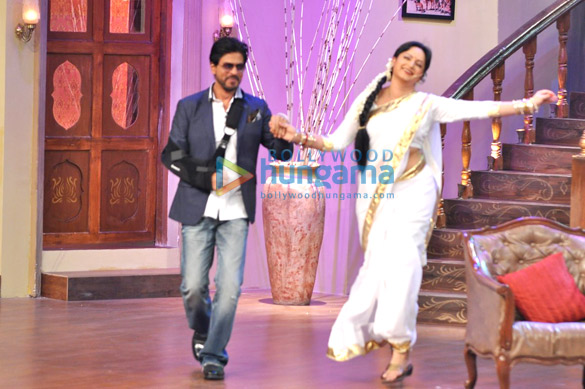shahrukh deepika promote chennai express on comedy nights with kapil 13