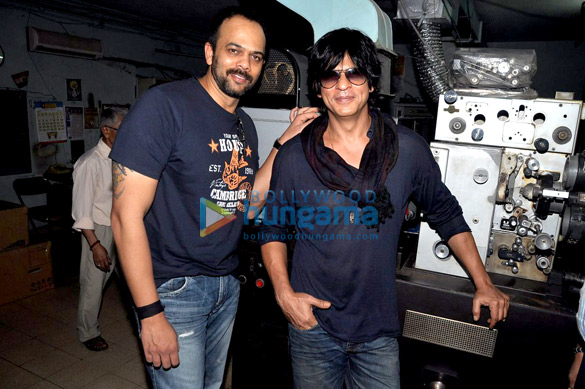 shahrukh khan promotes chennai express at new excelsior 5