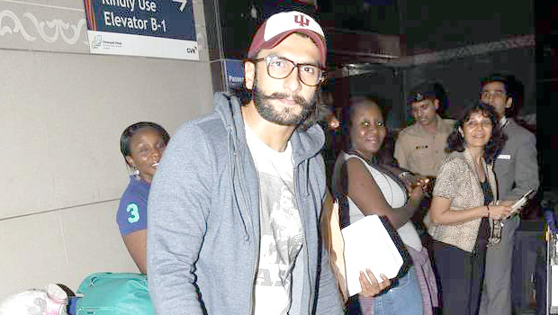 Ranveer-Tusshar-Sanjay Leave For ‘SAIFTA Awards 2013’