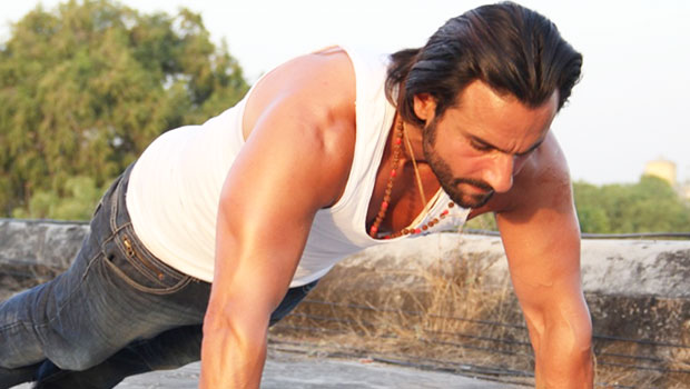 Saif Ali Khan Works Out In The Gym For ‘Bullett Raja’