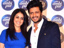 Riteish-Genelia At The Launch Of ‘Ambi Pur – Refresh Ur Love’ Campaign