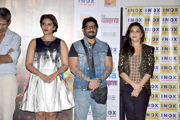 press conference of dedh ishqiya 5
