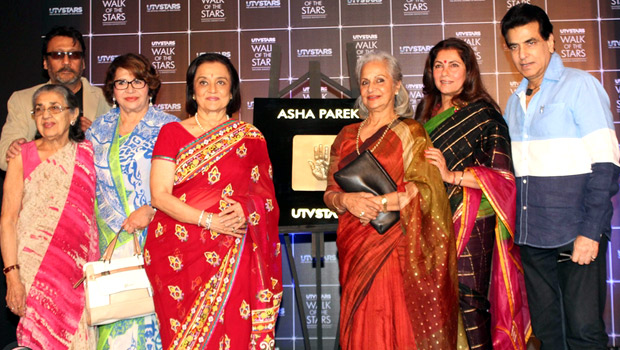 Asha Parekh’s Hand Imprint Unveiling At ‘UTV Walk Of The Stars’