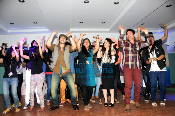 team of heartless inaugurate the poster of college festival taarangan 3