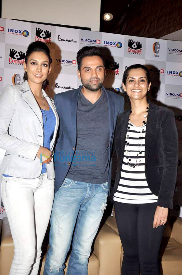 abhay preeti launch the merchandise line of their film one by two 5