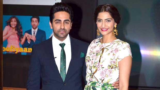 Ayushmann – Sonam Promote ‘Bewakoofiyaan’ At Welingkar College