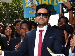 Ayushmann Khurrana Promotes ‘Bewakoofiyaan’ At Nariman Point