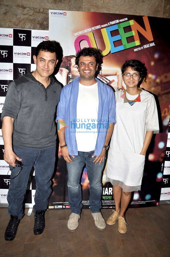 aamir khan at the special screening of queen 3