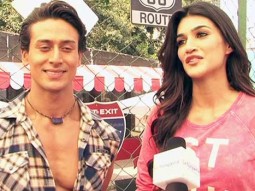 Tiger Shroff – Kriti Sanon Shoot ‘The Pappi’ Song