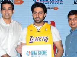Abhishek Bachchan Launches ‘1st NBA Online Store In India’