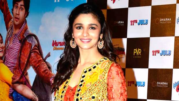 Alia Bhatt Reacts About Her Link-Up With Varun Dhawan