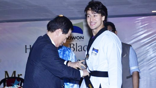 Tiger Shroff Honoured With 5th Degree Black Belt