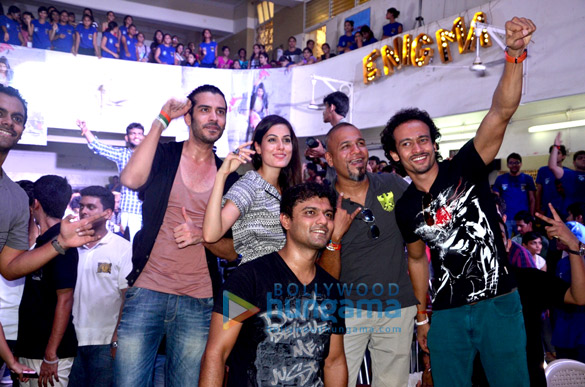 promoting of mad about dance at podar college 2