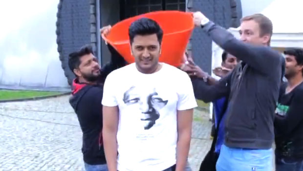 Riteish Deshmukh Accepts Sania Mirza’s ALS Ice Bucket Challenge