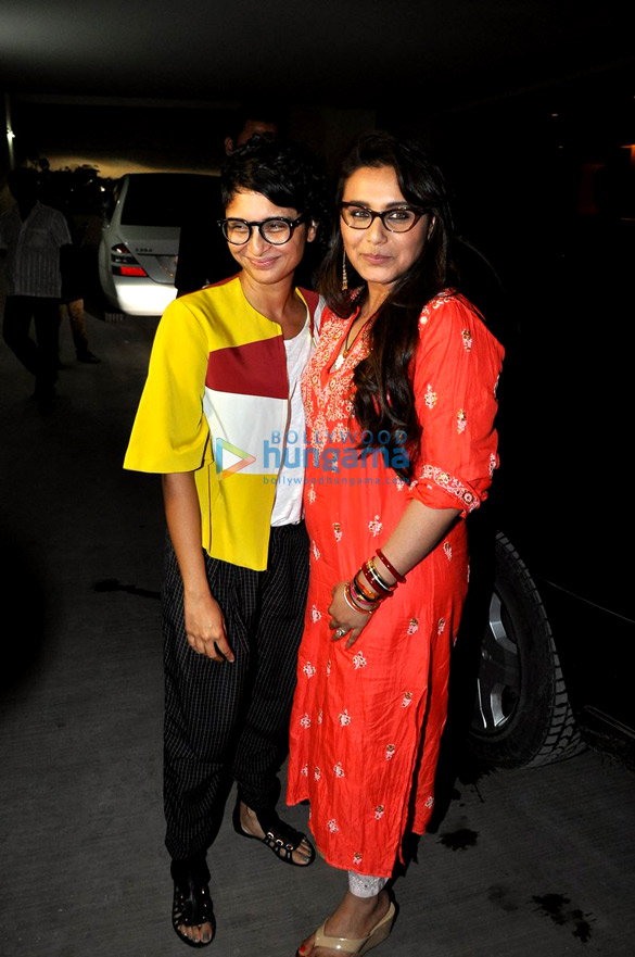 aamir khan at the special screening of mardaani 9